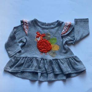Baby Essentials Baby Girls Thanksgiving Dress 9M